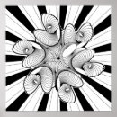 Recherche de illusion visuelle posters Noir