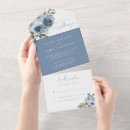 Suche nach rustikale blaue hochzeit einladungen Staubblau