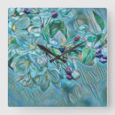 Suche nach wasserfarbe wanduhren Floral