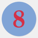 Recherche de chat bleu autocollants Simple