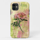 Recherche de peinture de fleur iphone coques Girly