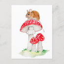 Recherche de mouche cartes postales Aquarelle