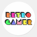 Suche nach retro game aufkleber Gamer