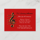 Recherche de symbole de musique cartes visite Affaires