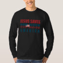 Suche nach gott segnen amerika tshirts Jesus