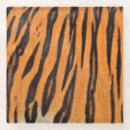 Recherche de tigre dessous de verres Orange
