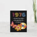 Recherche de 1976 anniversaire cartes Vintage
