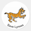 Recherche de lynx autocollants Faune