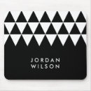 Recherche de motif triangles tapis souris Moderne