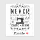 Suche nach nähmaschinen aufkleber Für sie