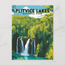 Suche nach plitvice seen postkarten Wasserfall