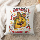 Recherche de mexicain drôle coussins Nacho