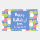 Suche nach bunte punkte aufkleber Geburtstag