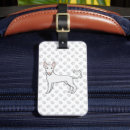 Recherche de chasse bagages étiquettes Chien