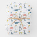 Recherche de tigre de bébé papier cadeau Pépinière