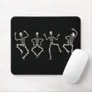 Recherche de squelette drôle tapis souris Parti halloween
