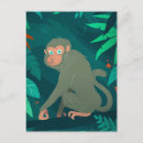 Recherche de gorille sauvage cartes postales Drôle