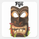 Recherche de masques tiki autocollants Tribal