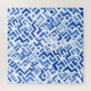 Recherche de sans couture puzzles Bleu