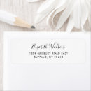 Recherche de cursive étiquettes adresse retour Script