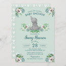 Recherche de mint baby shower invitations Pour tous