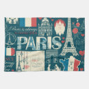 Suche nach paris geschirr tücher Vintag
