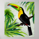 Recherche de oiseaux exotiques art Feuille