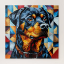Recherche de rottweiler puzzles Rottie