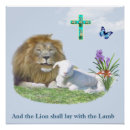 Suche nach löwe und lamm poster Jesus