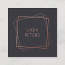 Suche nach rosengold visitenkarten Elegant