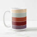 Recherche de rayures colorées tasses Automne