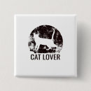 Recherche de amoureux des chats badges Rétro