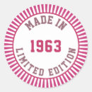Suche nach 1963 aufkleber Geburtstag