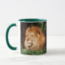 Recherche de tête de lion tasses Animal