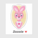 Recherche de dessin lapin autocollants Girl