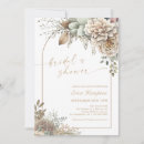Recherche de boho floral bridal shower invitations Aquarelle florale