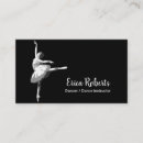 Recherche de danseur cartes visite Instructeur de danse