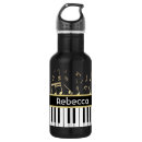 Suche nach musiknoten trinkflaschen Tastatur