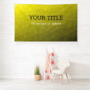 Suche nach gelbes banner Modern