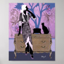 Recherche de chat pourpre posters Floral