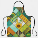 Recherche de motif patchwork tabliers Illustration
