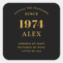 Recherche de anniversaire 1974 autocollants Pour tous
