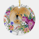 Suche nach orchideen blume ornamente Weihnachten