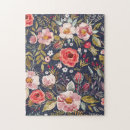 Suche nach vintage muster puzzle Botanisch