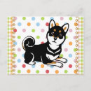 Suche nach shiba inu hund postkarten Cartoon