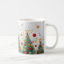 Recherche de noël neigeux tasses Arbre de noël