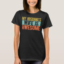 Recherche de mari femme tshirts Couple drôle