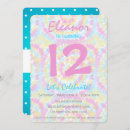 Recherche de tie dye invitations Pastel