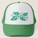 Recherche de houx casquettes Vert