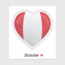 Recherche de perou autocollants Drapeau du pérou